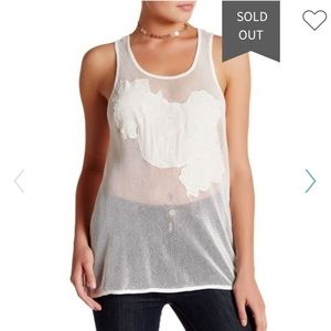 NWT Eleven Paris Mesh Tank